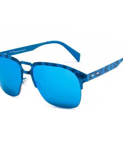 Italia Independent Blue Metal Sunglasses