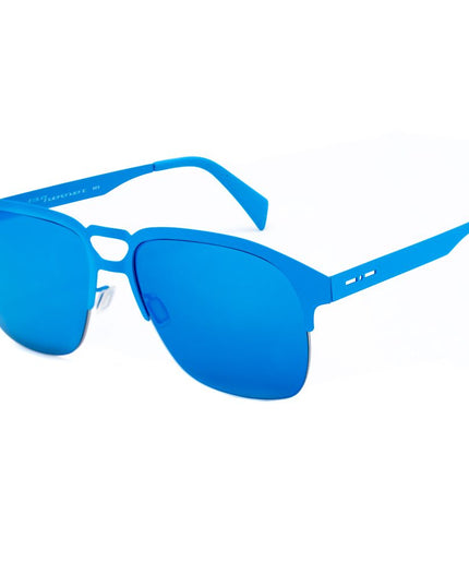 Italia Independent Blue Metal Sunglasses
