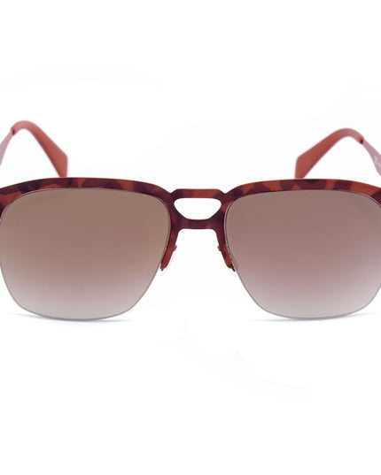 Italia Independent Brown Metal Sunglasses