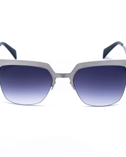 Italia Independent Silver Metal Sunglasses
