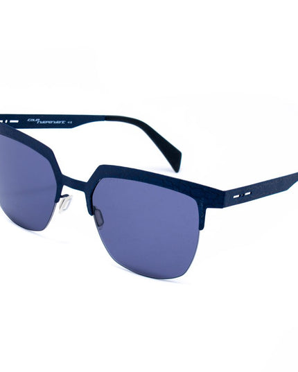Italia Independent Blue Metal Sunglasses