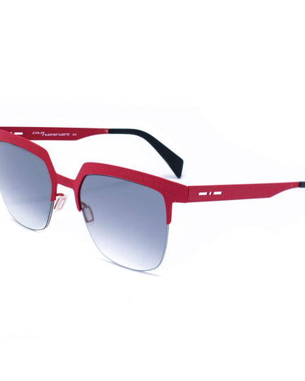 Italia Independent Red Metal Sunglasses