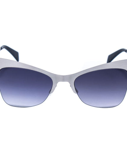 Italia Independent Silver Metal Sunglasses