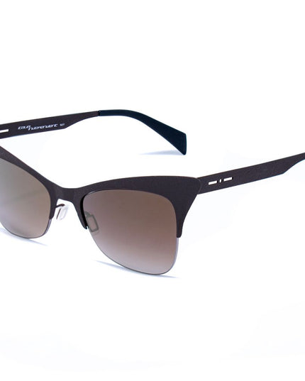 Italia Independent Black Metal Sunglasses