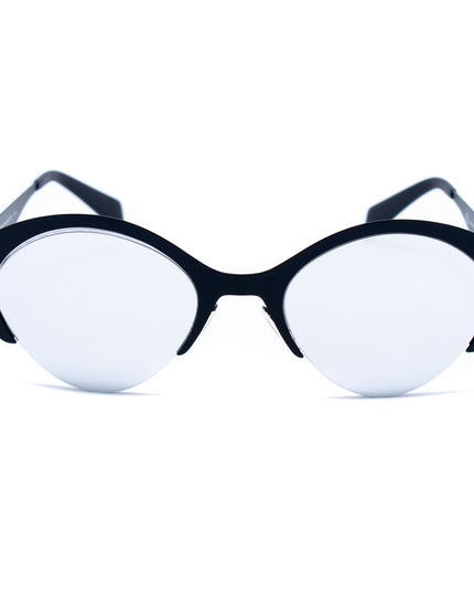 Italia Independent Black Metal Sunglasses