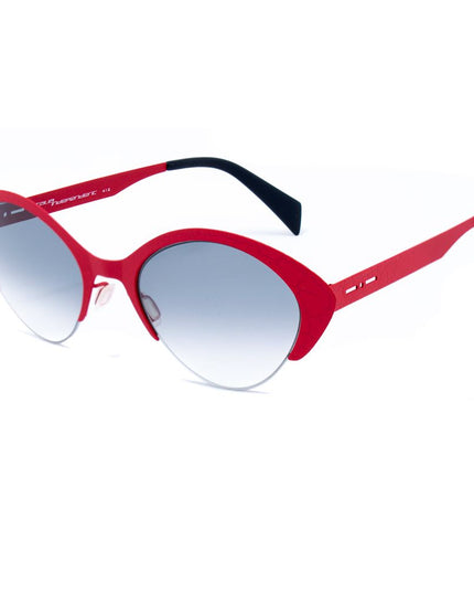 Italia Independent Red Metal Sunglasses