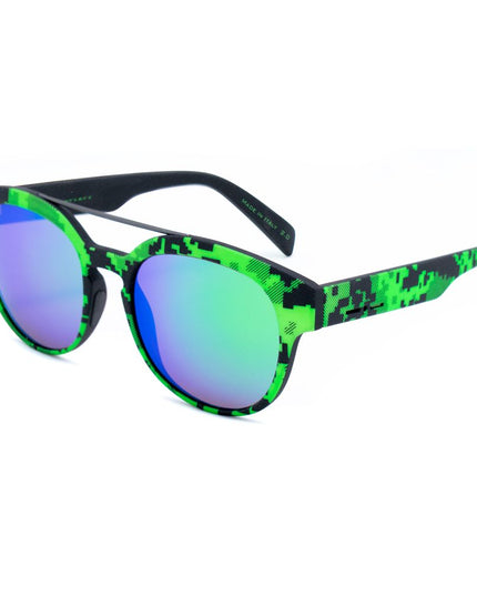 Italia Independent Green Acetate Sunglasses