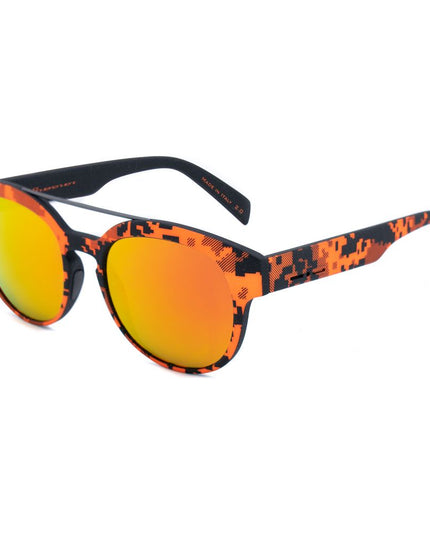 Italia Independent Orange Acetate Sunglasses