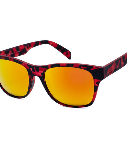 Italia Independent Red Acetate Sunglasses