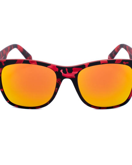 Italia Independent Red Acetate Sunglasses