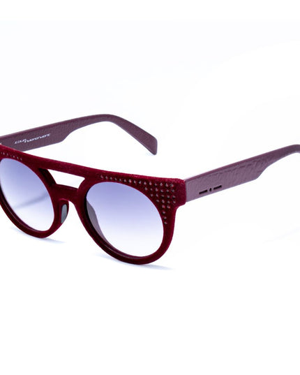 Italia Independent Bordeaux Acetate Sunglasses