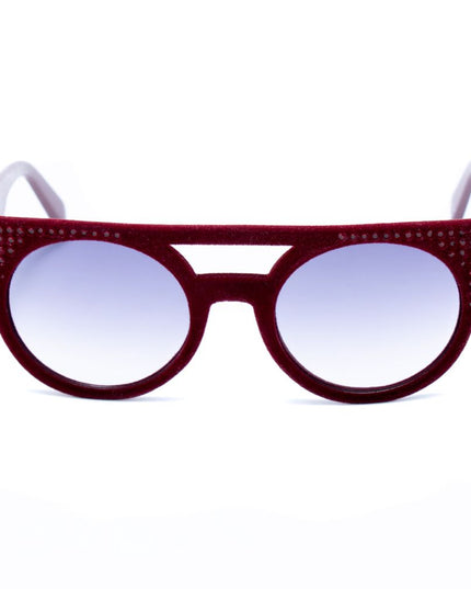Italia Independent Bordeaux Acetate Sunglasses