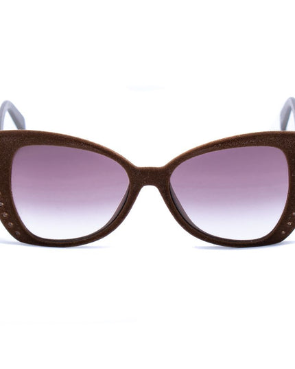 Italia Independent Brown Acetate Sunglasses