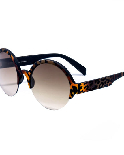Italia Independent Orange Acetate Sunglasses
