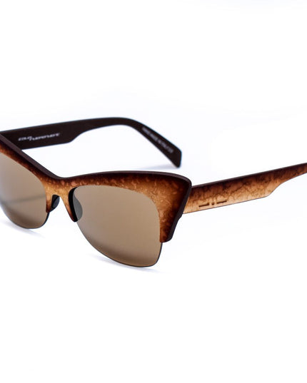 Italia Independent Brown Acetate Sunglasses