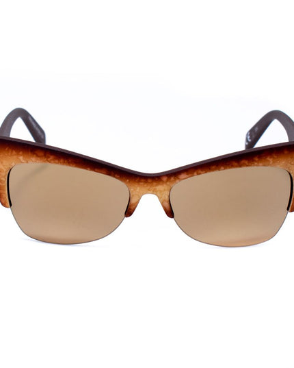 Italia Independent Brown Acetate Sunglasses