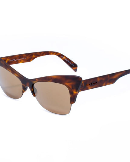 Italia Independent Brown Acetate Sunglasses