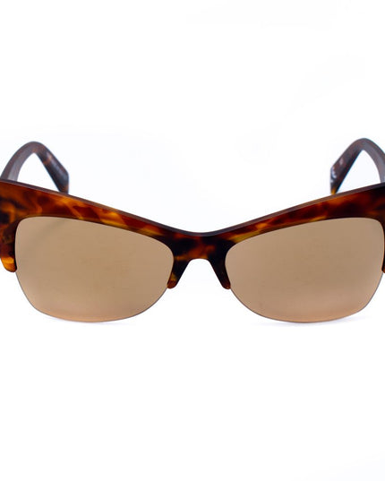 Italia Independent Brown Acetate Sunglasses