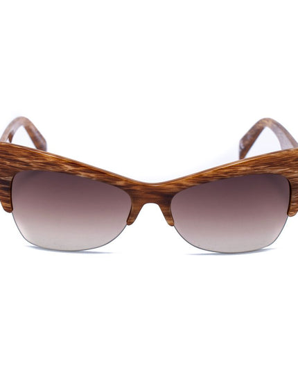 Italia Independent Brown Acetate Sunglasses