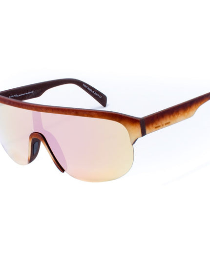 Italia Independent Brown Acetate Sunglasses