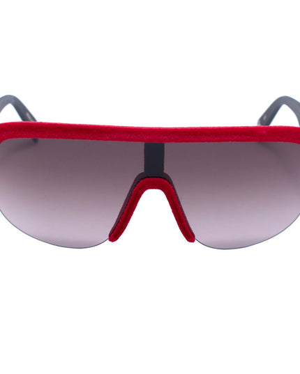 Italia Independent Red Acetate Sunglasses