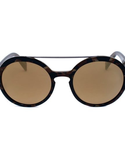 Italia Independent Brown Acetate Sunglasses