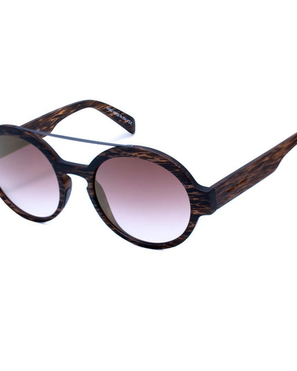 Italia Independent Brown Acetate Sunglasses