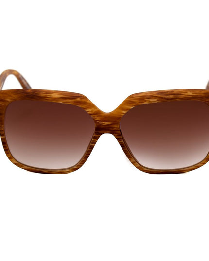 Italia Independent Brown Acetate Sunglasses