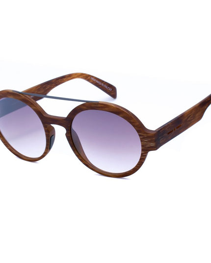 Italia Independent Brown Acetate Sunglasses