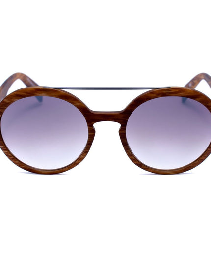 Italia Independent Brown Acetate Sunglasses