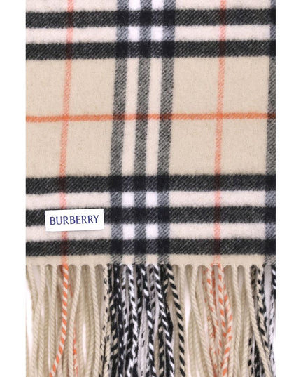 Burberry Beige Wool Scarf