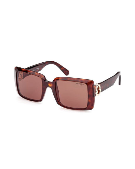 Moncler Brown Pantograph Women Sunglass