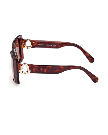 Moncler Brown Pantograph Women Sunglass
