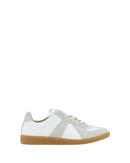 Margiela White Rubber Low Top Sneakers