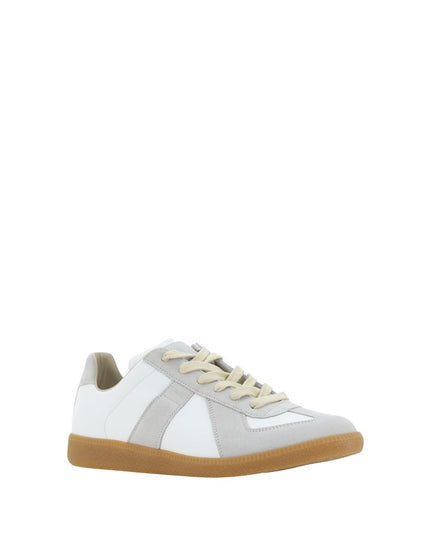 Margiela White Rubber Low Top Sneakers