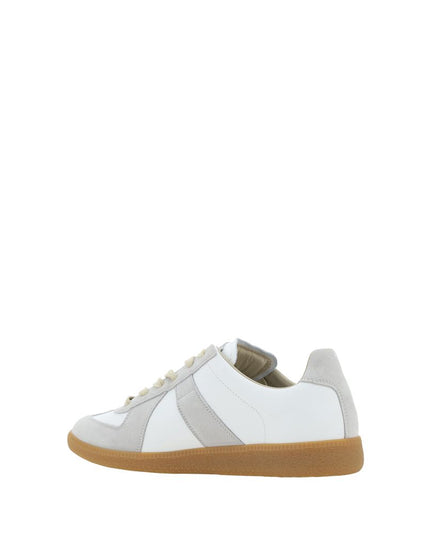 Margiela White Rubber Low Top Sneakers