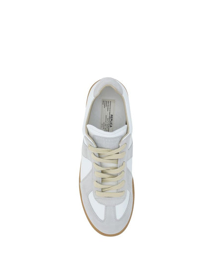 Margiela White Rubber Low Top Sneakers