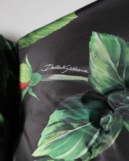 Dolce & Gabbana Multicolor Floral Puffer Coat Full Zip Jacket