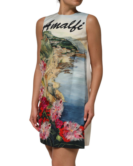 Dolce & Gabbana Multicolor Crystal Embellished Mini Dress