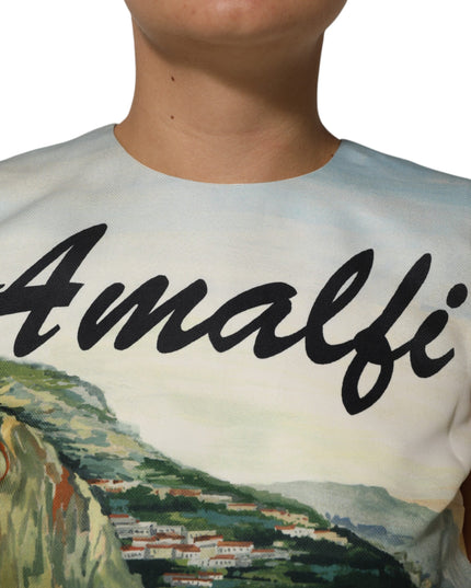 Dolce & Gabbana Multicolor Crystal Embellished Mini Dress