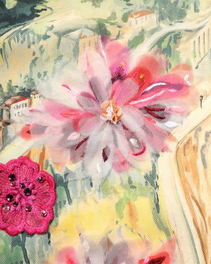 Dolce & Gabbana Multicolor Crystal Embellished Mini Dress