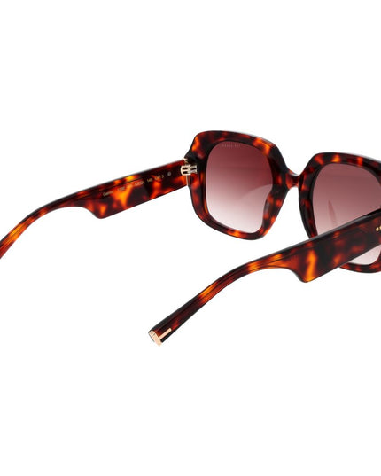 Ted Baker Brown Acetate Sunglasses