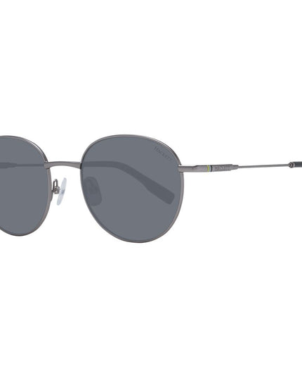 Hackett Gray Metal Sunglasses