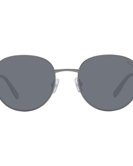 Hackett Gray Metal Sunglasses