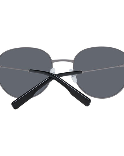 Hackett Gray Metal Sunglasses