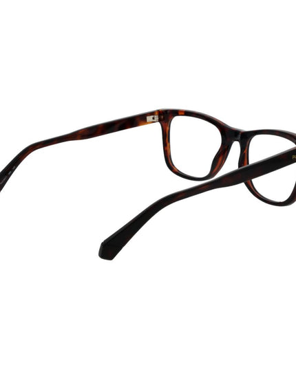 Polaroid Brown Polyester Glasses (Frames)