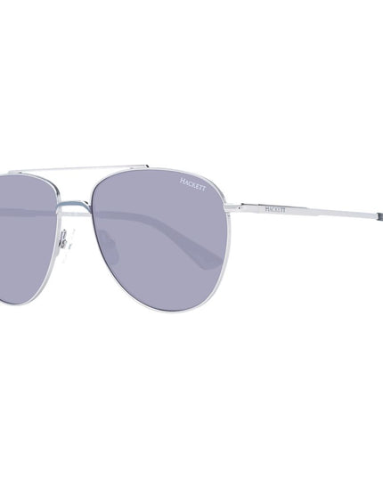 Hackett Gray Stainless Steel Sunglasses