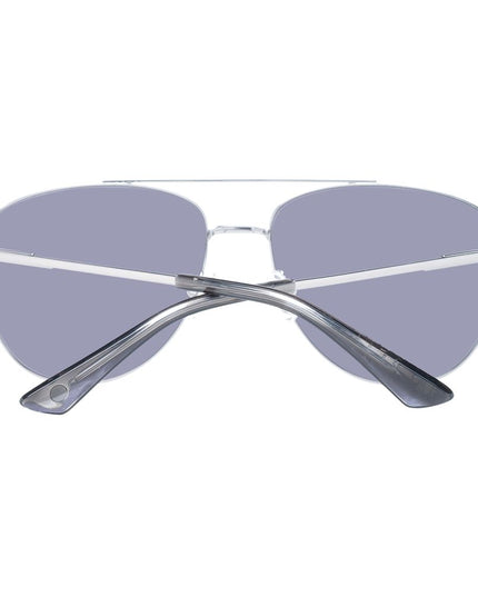 Hackett Gray Stainless Steel Sunglasses