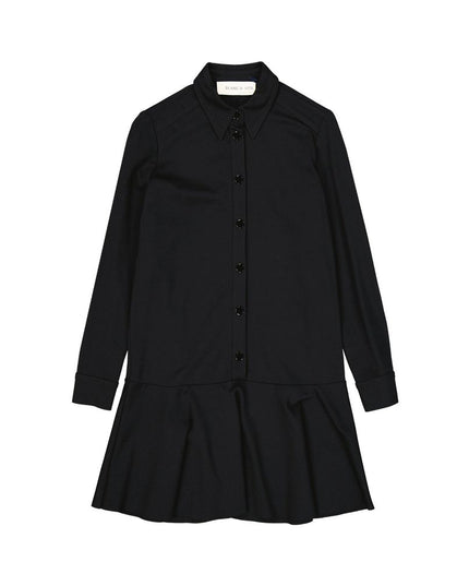 BLANCA VITA Black Elastane Casual Dress