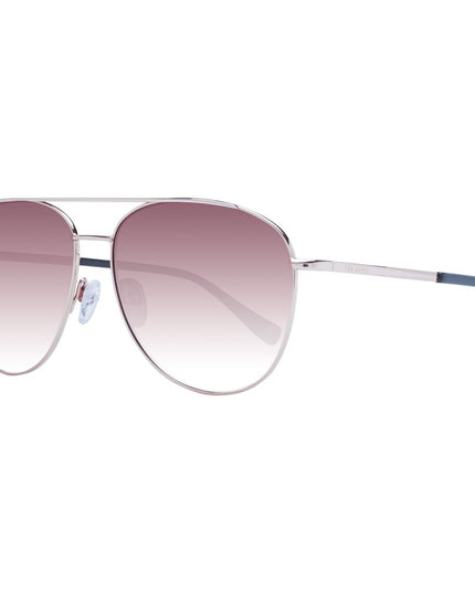 Ted Baker Rose Gold Metal Sunglasses
